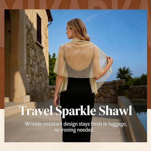 Gold Scarf, Rave Head Scarf, Sequin Rave Scarf, Lightweight Sheer Mesh, Sparkling Shiny Beach Wrap, Party Festival Accessory for Women in Saudi Arabia