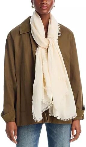 Cotton Linen Long Scarf for Women Lightweight Hijab Shawl Vintage Summer Travel Scarf with Edge 71 * 35in in Saudi Arabia