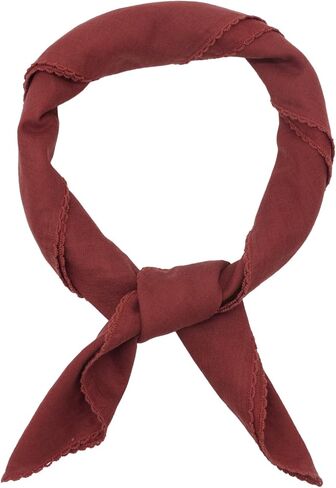 Cotton Bandanas for Women Men, Solid Color Womens Head Scarf Large Square Ladies Hair Scarf 26.3 X 26.3 Inches in Saudi Arabia