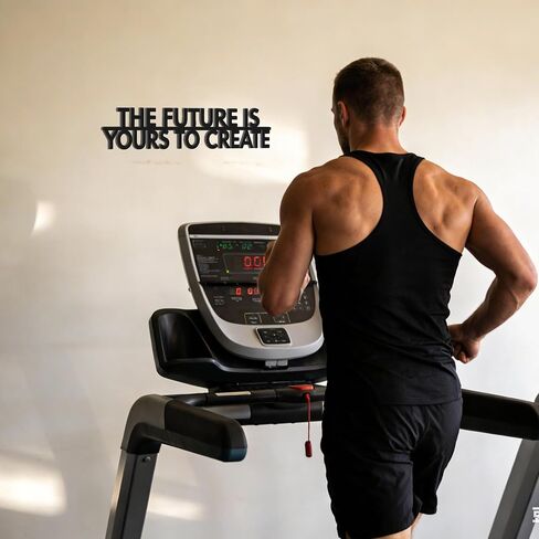 Motivational Metal Wall Art "THE FUTURE IS YOURS TO CREATE" Inspirational Office Wall Decor, Gym Wall Art for Home, 15.7" x 3.7" in Saudi Arabia