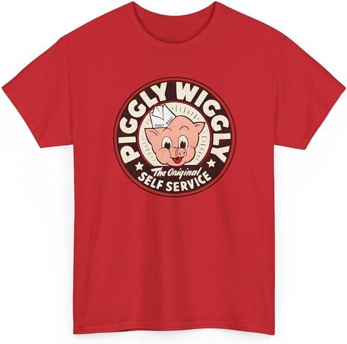 Piggly Wiggly Retro Logo T-Shirt | Vintage Piggly Tee in Saudi Arabia