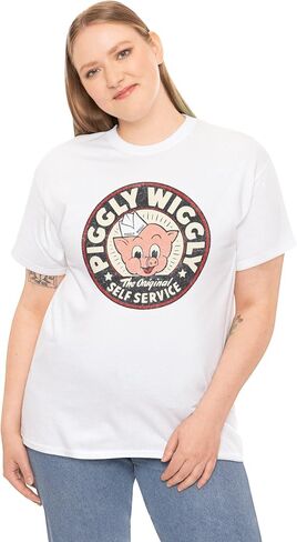 Piggly Wiggly Retro Logo T-Shirt | Vintage Piggly Tee in Kuwait