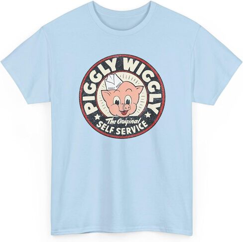 Piggly Wiggly Retro Logo T-Shirt | Vintage Piggly Tee in Kuwait