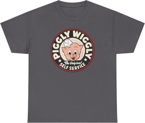Piggly Wiggly Retro Logo T-Shirt | Vintage Piggly Tee in Kuwait