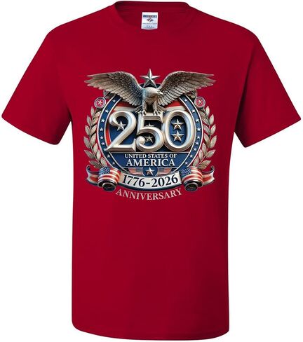 250 USA Eagle 1776-2026 Anniversary T-Shirts in Kuwait