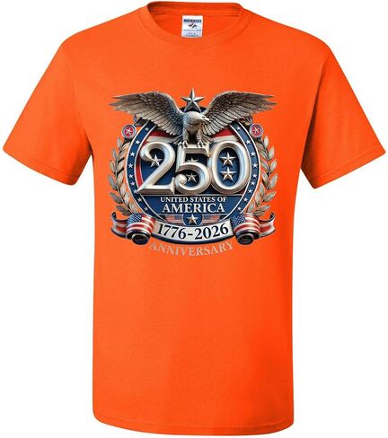 250 USA Eagle 1776-2026 Anniversary T-Shirts in Kuwait