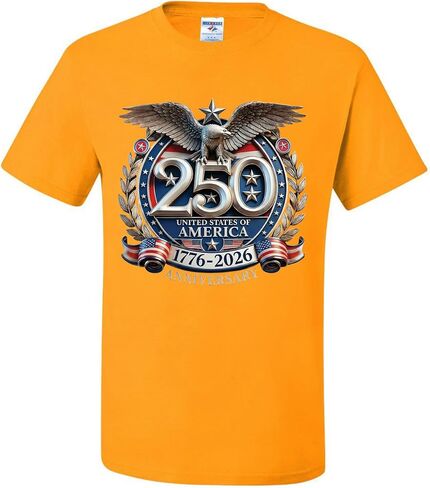 250 USA Eagle 1776-2026 Anniversary T-Shirts in Kuwait