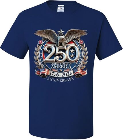 250 USA Eagle 1776-2026 Anniversary T-Shirts in Kuwait
