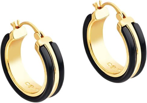 Leopard Print Hoop Earrings for Women 18k Gold Plated Hypoallergenic Huggie Earrings Lightweight Resin Tortoiseshell Hoop Earring Brown Circle Charm Earring Trendy Vintage Statement Jewelry Birthday Party Prom Holiday Jewelry in Saudi Arabia