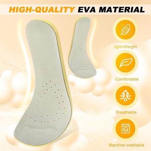 Shoe Insoles for Hey Dude Wally Shoes Replacement, Shoe Inserts for Men, Memory Foam Men Insoles, Footwear Inserts Comfortable & Light-Weight (US M10/EU43) in Saudi Arabia