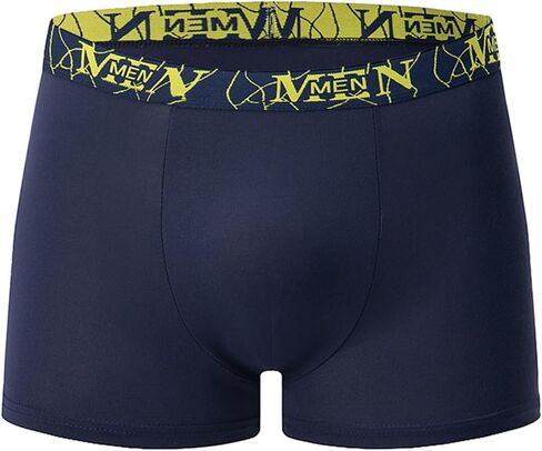 5-Pack Mens Briefs Fashion Printed Waistband Breathable Comfortable Underwear Soft Stretch in Kuwait