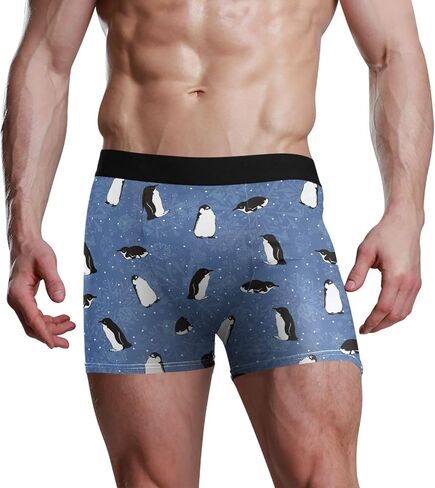 Funny Boxer for Men Soft Underwear Shorts Breathable Boxer Briefs Printed Men's Trunks Sleep with Elastic Waistband in Saudi Arabia