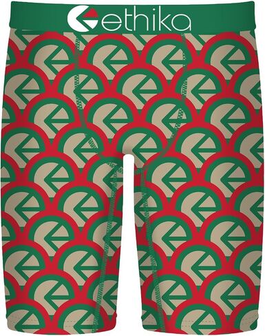 Ethika Men's Staple Boxer Brief, 4-Way Stretch with Signature Waistband, No Ride-Up Comfort - Drip Cost in Kuwait