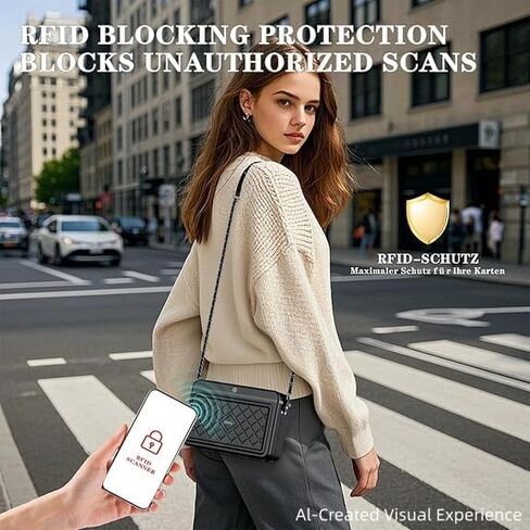 iDiskk Security Shoulder Gift Bag for Women, Metal Lady Crossbody Bag, Anti-Theft with Fingerprint and Password Unlocking, MFi Certification Compatible with Find My App (iOS Only) in Saudi Arabia