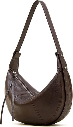 Shoulder Bag for Women Genuine Leather Crossbody Bags Hobo Handbags Underarm Purses Dumpling Bag in Saudi Arabia