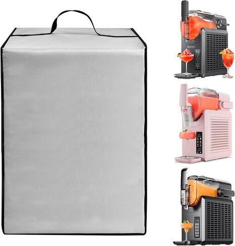 Frozen Drink Maker Cover Slushie Machine Lid Heavy duty Dustproof Nylon Case for INOVIVA Slushy Maker/for BKPPM Frozen Drink Maker/Frozen Margarita Machine, 68 oz in Saudi Arabia
