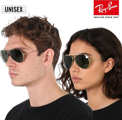 Ray-Ban RB3138 SHOOTER | AVIATION COLLECTION Aviator Sunglasses with Official Eyewear Kit in Kuwait