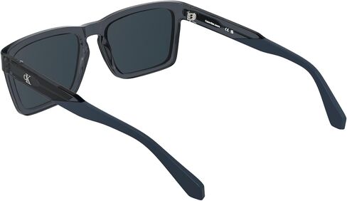 Calvin Klein Jeans Men's Sunglasses CKJ25617S - Transparent Blue with Solid Blue Lens in Kuwait