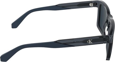 Calvin Klein Jeans Men's Sunglasses CKJ25617S - Transparent Blue with Solid Blue Lens in Kuwait