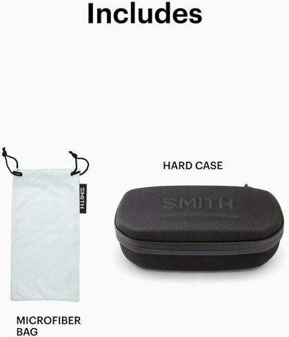نظارات SMITH Backcast لصيد الأسماك - نظارات للرجال والنساء، حماية 100% من الأشعة فوق البنفسجية للرياضات المائية والأيام النشطة - إطار كبير بلون سلحفاة رمادي غير لامع + عدسات مرآة مستقطبة من Opal Chromapop in Kuwait