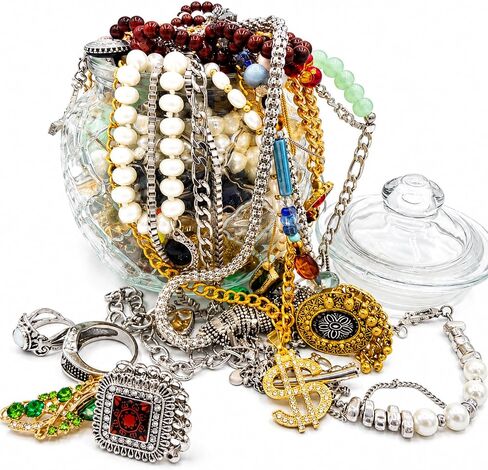 Jewelry Mystery Box for Women, Random Surprise Fashion Jewelry Gift Set in Saudi Arabia