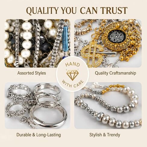 Jewelry Mystery Box for Women, Random Surprise Fashion Jewelry Gift Set in Saudi Arabia