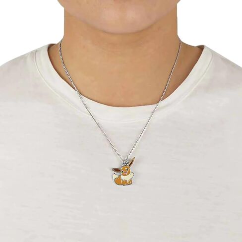 Pokemon Necklace Set Pikachu & Eevee Bestie Friendship Magnetic Bead OSFA in Kuwait