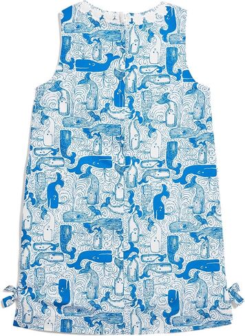 ليلي بوليتزر، البنات، Little Lilly Classic Shift (طفل صغير/طفل صغير/طفل كبير)، Nassau Blue Thar She Blows، 5 Little Kid in Kuwait