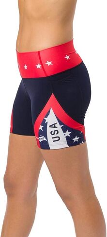 Kiwami Rio Nation USA Women's Tri Shorts - Tri Shorts - Trisuit - Triathlon Shorts Women in Saudi Arabia