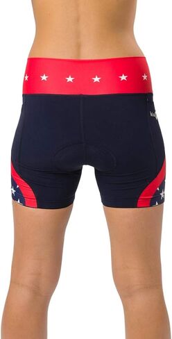 Kiwami Rio Nation USA Women's Tri Shorts - Tri Shorts - Trisuit - Triathlon Shorts Women in Saudi Arabia