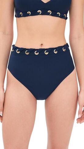STYLEST Women's DreamSculpt Grommet High Waist Bikini Bottoms in Saudi Arabia