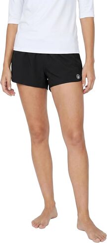 Volcom Women's 2-inch Swim Boardshorts – Lightweight 4-Way Stretch Surf Shorts with UPF 50+ and Recycled Fabric in Kuwait