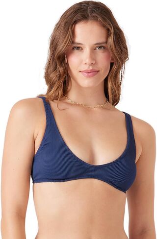 Roxy Women's Bralette Bikini Top – Adjustable Swim Top, Quick-Dry, Removable Pads, UPF 50+, Resort Wear in Kuwait