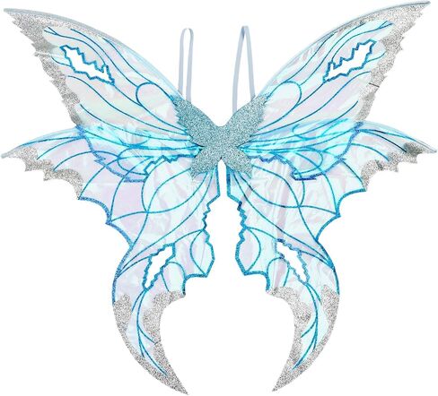 Fantasy Costume Wings, Large Butterfly Elf Wings for Renaissance, Cosplay, Halloween Festival and Photoshoot in Saudi Arabia