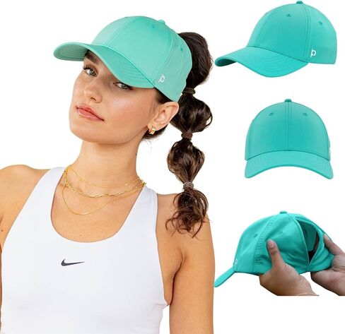 Ponyback Adventure Fit Women's Baseball Cap with Magnetic Closure for Ponytails in Kuwait