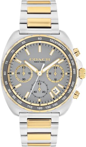 Coach Charter Men's Quartz Chronograph Watch, Stainless Steel Bracelet - Water-Resistant to 3ATM, Modern Minimalist - Gift for Him in Kuwait
