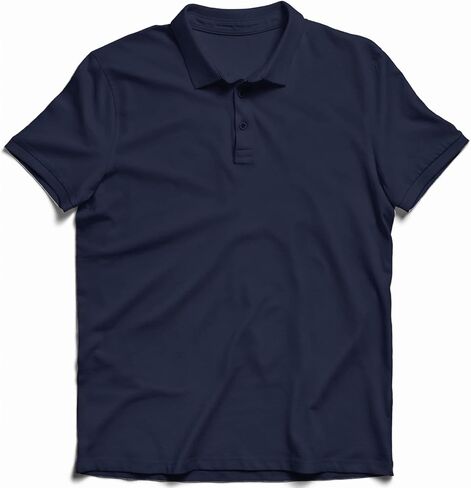 Mens Polo Shirts Short Sleeve Quick Dry for Work Everyday Wear Dress in Saudi Arabia