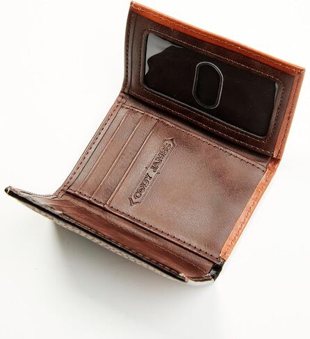 Cody James Men's Men'S Embossed Hairon Trifold Wallet - Bb24127770w1 in Kuwait
