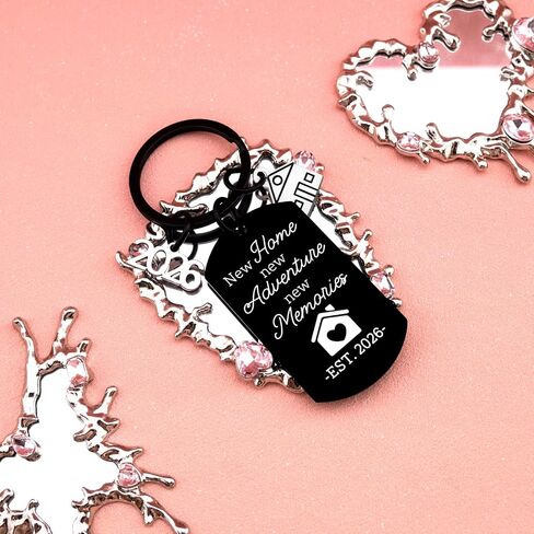 New Home Keychain 2026 House Warming GIfts New Apartment 2026 Housewarming Gift Ideas Housewarming Gift for Women Men Newly House Owner Keychain in Saudi Arabia