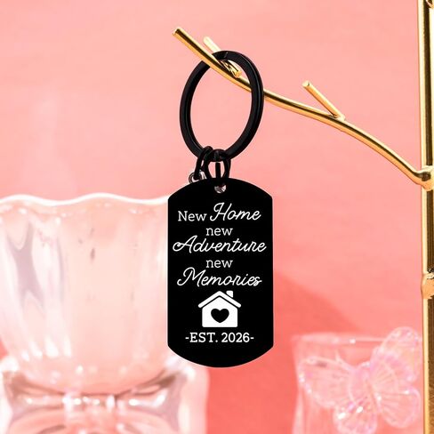 New Home Keychain 2026 House Warming GIfts New Apartment 2026 Housewarming Gift Ideas Housewarming Gift for Women Men Newly House Owner Keychain in Saudi Arabia