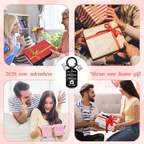 New Home Keychain 2026 House Warming GIfts New Apartment 2026 Housewarming Gift Ideas Housewarming Gift for Women Men Newly House Owner Keychain in Saudi Arabia