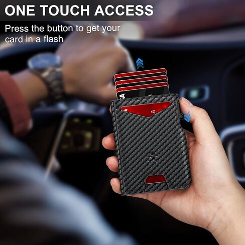 SEMORID Slim Wallet for Men, for 13-25 Cards, with ID Window & Cash Slot, RFID Blocking Card Holder Wallet in Saudi Arabia