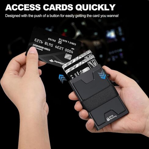 SEMORID Slim Wallet for Men, for 13-25 Cards, with ID Window & Cash Slot, RFID Blocking Card Holder Wallet in Saudi Arabia