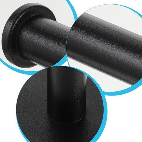 2Pcs Curtain Holdbacks Holders for Wall Adhesive Curtain Tie Backs No Drilling Curtains Hooks Hold Backs for Home Office Window Drapes, Black in Kuwait