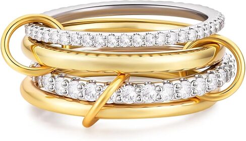 Gold Stackable Rings in Saudi Arabia
