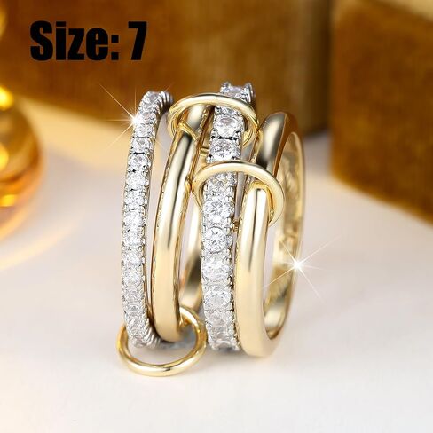 Gold Stackable Rings in Saudi Arabia