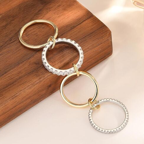 Gold Stackable Rings in Saudi Arabia