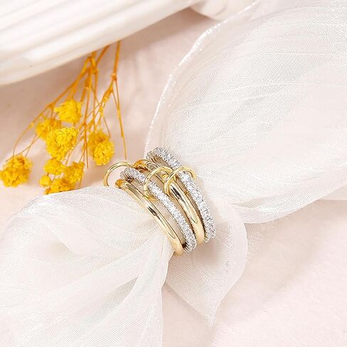 Gold Stackable Rings in Saudi Arabia