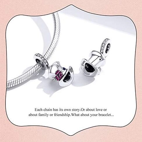Halloween Charm for Women 925 Sterling Silver Beads Halloween Pumpkin Skull Enamel Charm for Bracelets (Rib Charms) in Saudi Arabia