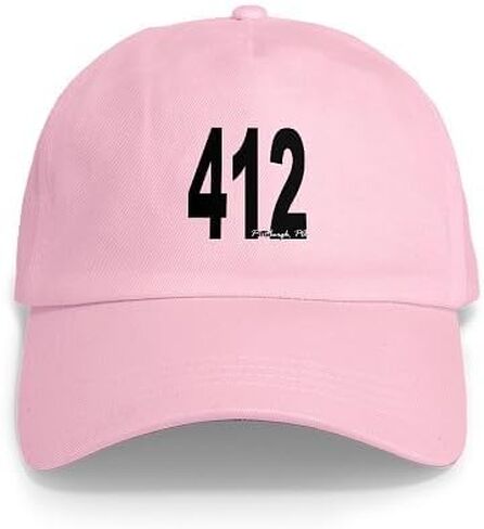 قبعة بيسبول CafePress 412 Pittsburgh Area Code قابلة للتعديل in Kuwait